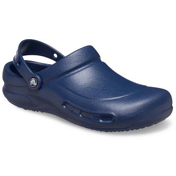 Crocs Bistro Clog Men's Shoes Navy | Australia 0662SGLO